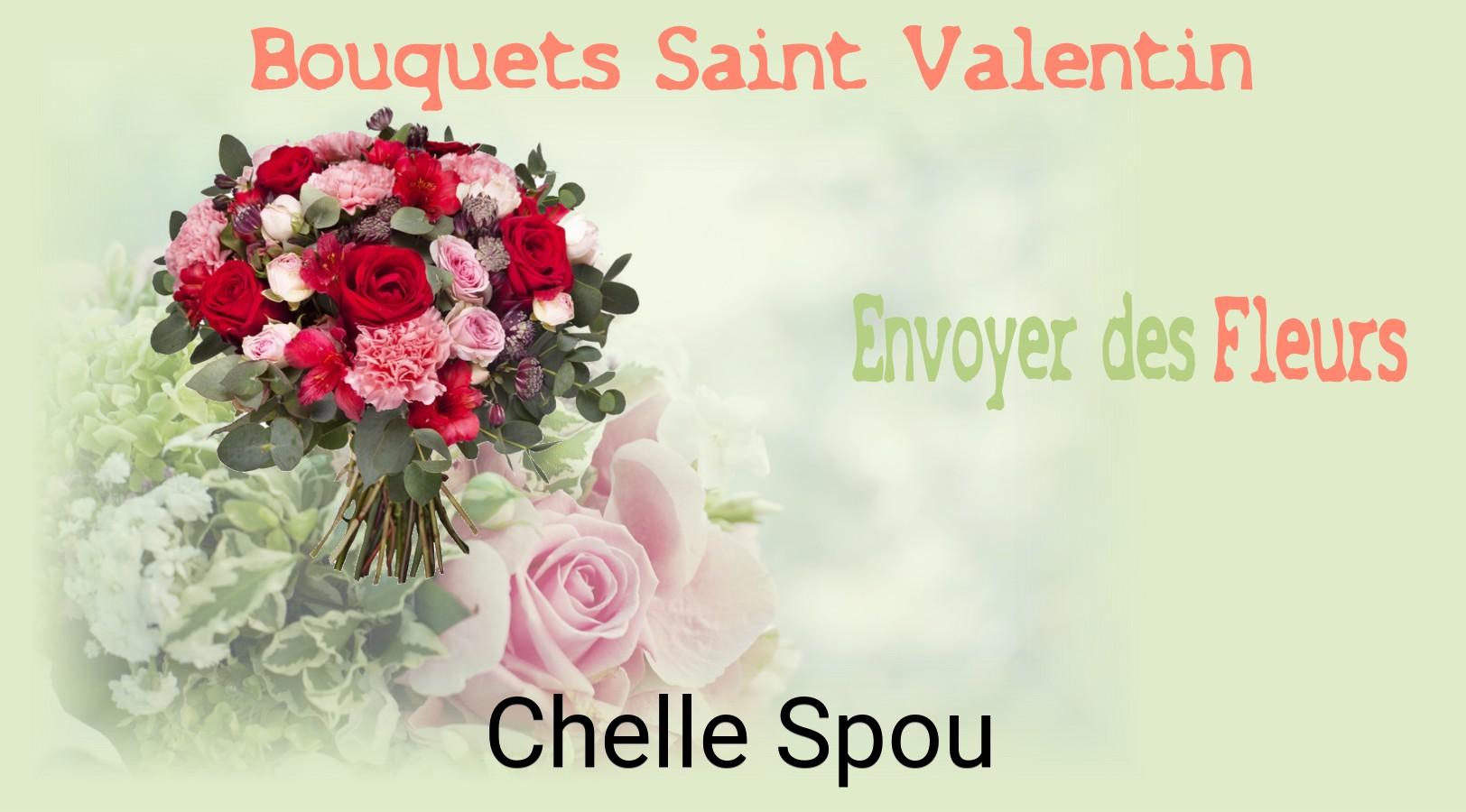 Roses de Saint-Valentin livrées à Chelle-Spou
